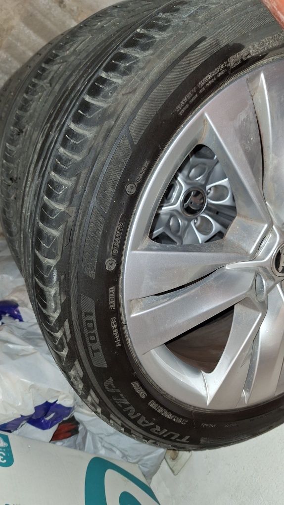 4БР Летни гуми Bridgestone Turanza 215/50/18 92W Гуми 18Дот 2419