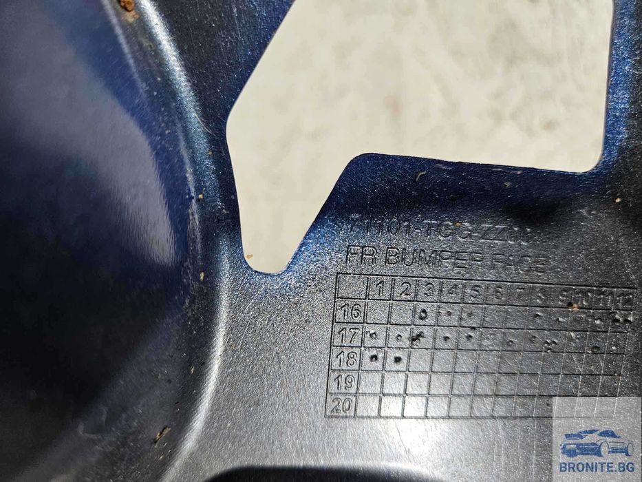 Предна броня Honda Civic 10 X Хонда Сивик 10 2016- 2021