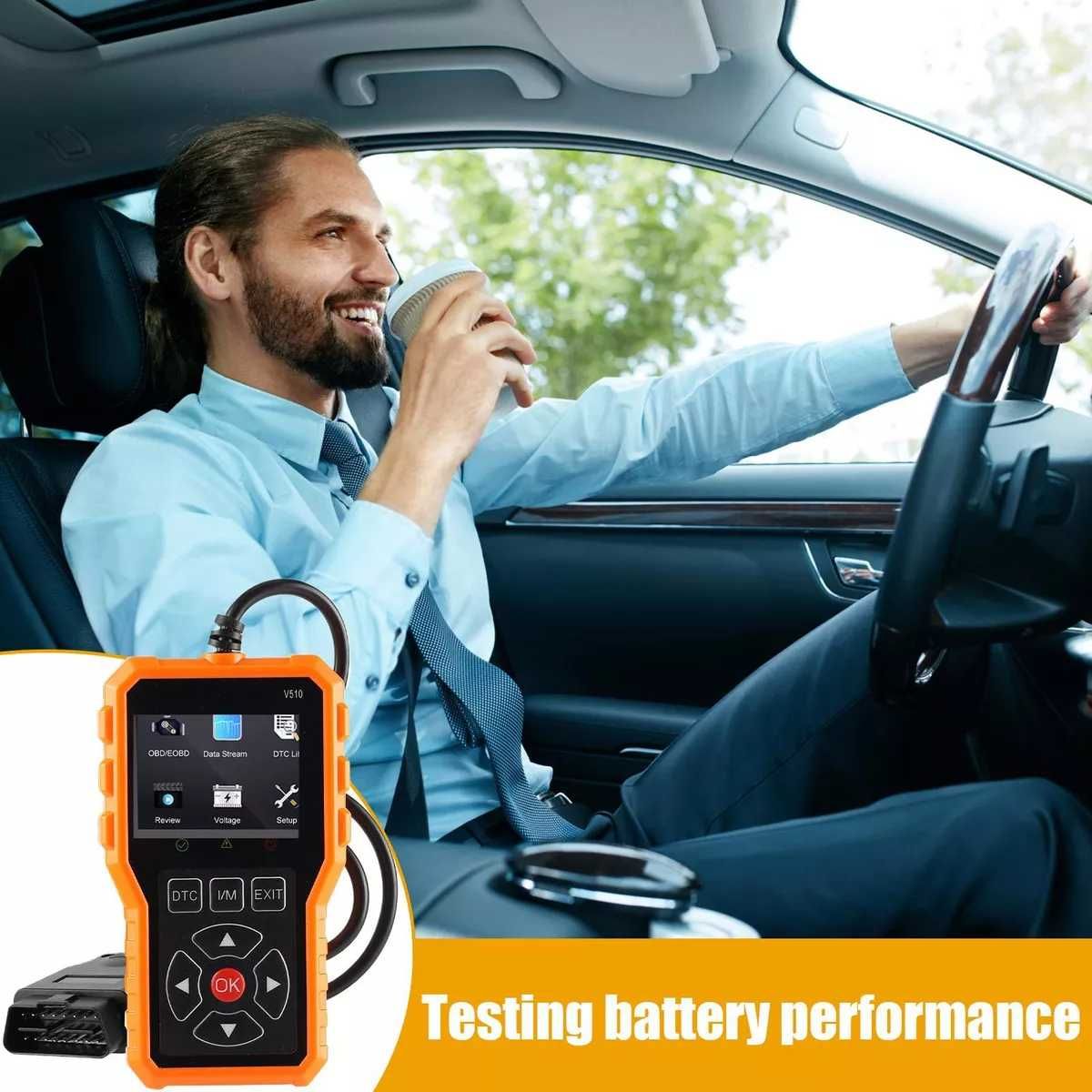 OBD2 ОБД2 Скенер за кодове Четец на грешки Диагностика за кола Тестер