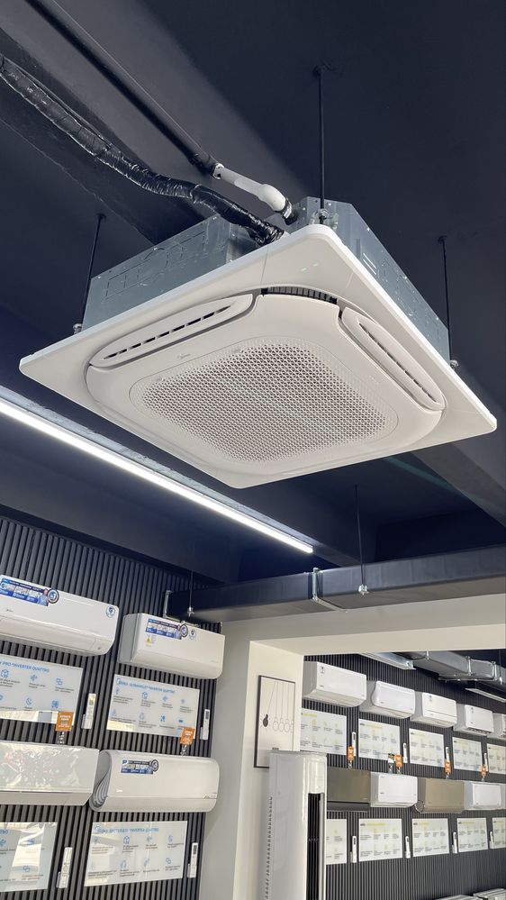 Кассетный кондиционер MIDEA - 18,000 Btu / Инвертор / Доставка
