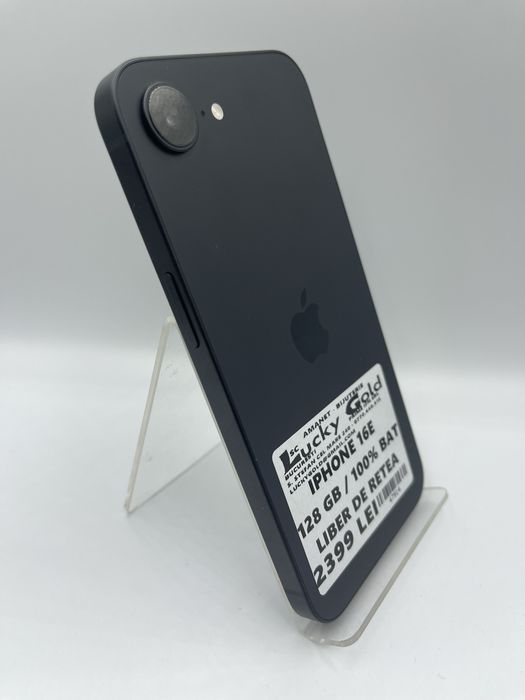 Iphone 16 E 128Gb/100% Baterie GARANTIE/FACTURA #47914