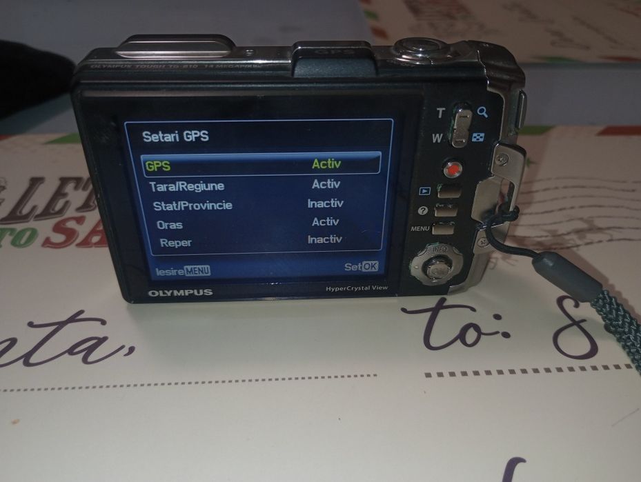 Waterproof Digital Camera Olympus Tough, 14 MP, GPS,subacvatic,zoom 5x