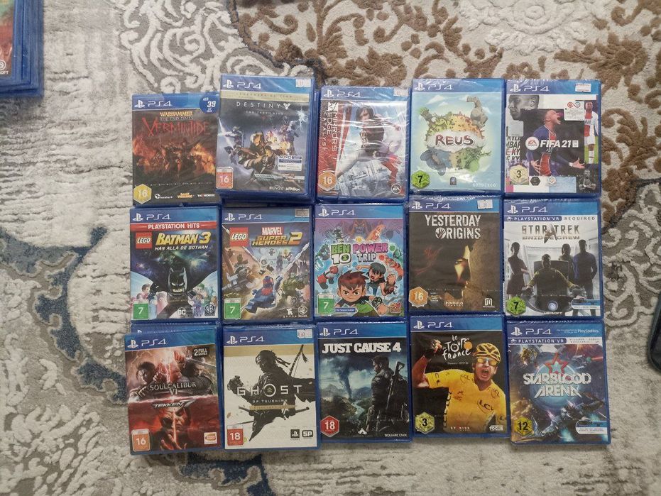 Новые диски для пс4 и пс5 с доставкой