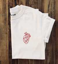 Heart T- shirt Futbolka