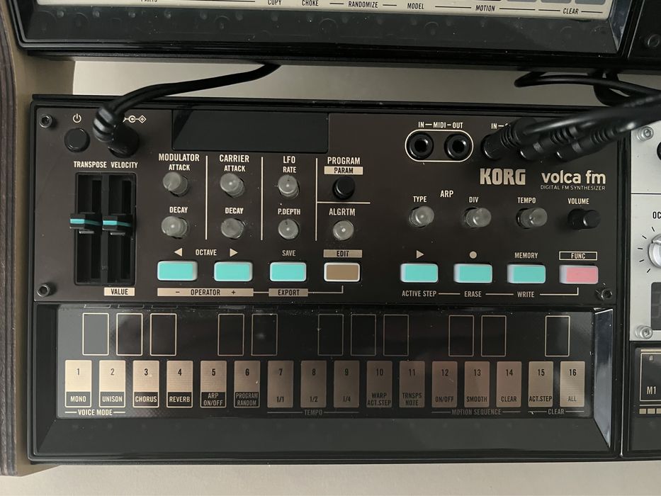 Volca Mix/Bass/Drum/FM2/Sequenz