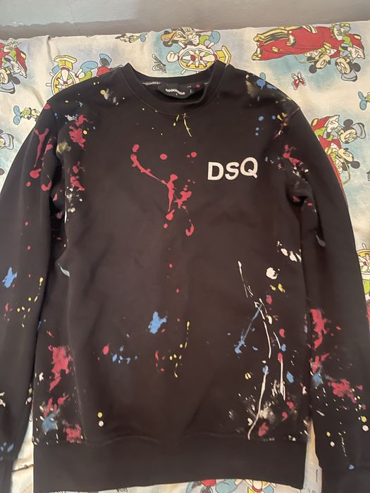 Bluză Dsquared2 DSQ – Paint Splatter Edition