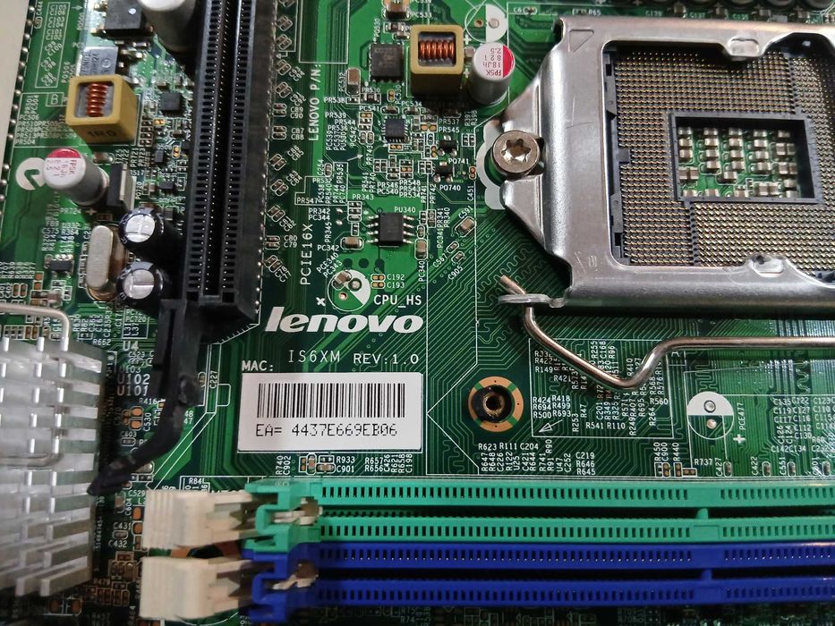 Placa de baza PC Lenovo IS6XM (intel 2nd gen) socket 1155
