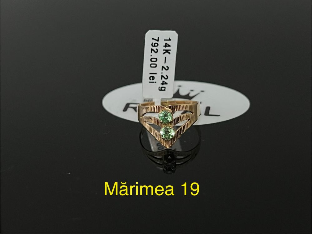 Bijuteria Royal CB : Inel dama aur 14k 585 2,24gr