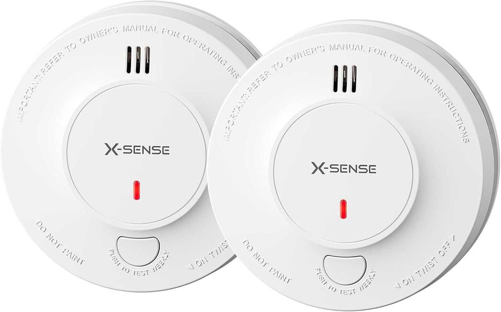 Detector fum X Sense SD2J0AX set x 2 cu baterie 10 ani