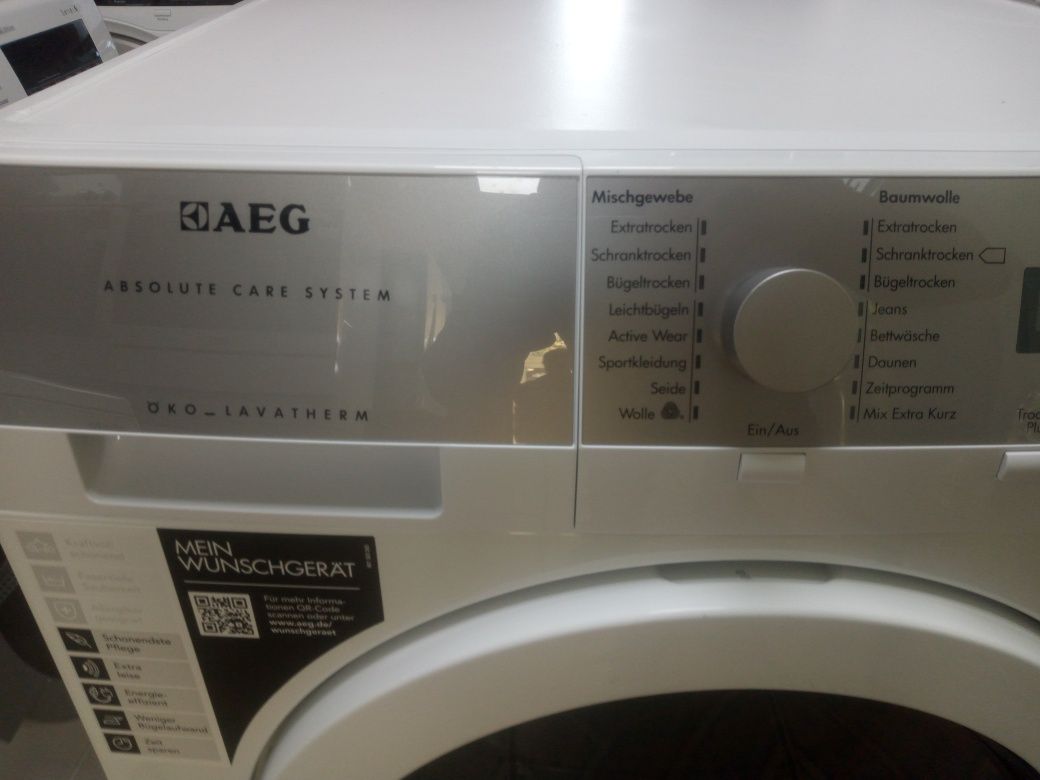 Сушилна с термо помпа Аег AEG Protex Plus 8кг A+++ 2 години гаранция!