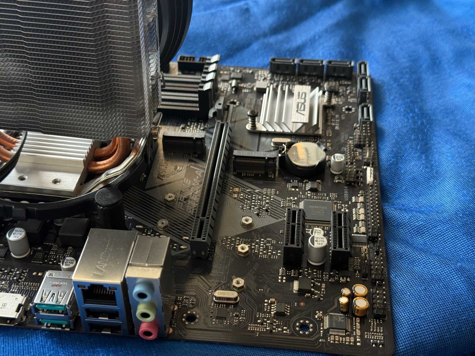 Матплата ASUS Prime B360M-A soket LGA1151, ЦП Intel Core i5 9400F