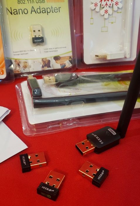 USB WiFi adapter для ПК и ноутбука новый