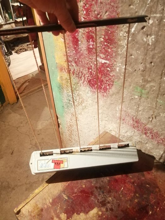 Верёвки выдвижные в 5 рядов, вылет 3 м, советские