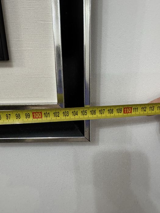 Голяма декоративна картина – триптих с вази и цветя - 106×45 см.