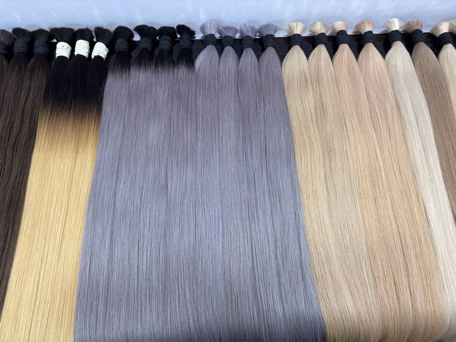 ТАБИИЙ СОЧ ! Натуральные Волосы для наращивания 60 см дан 90 см гача |