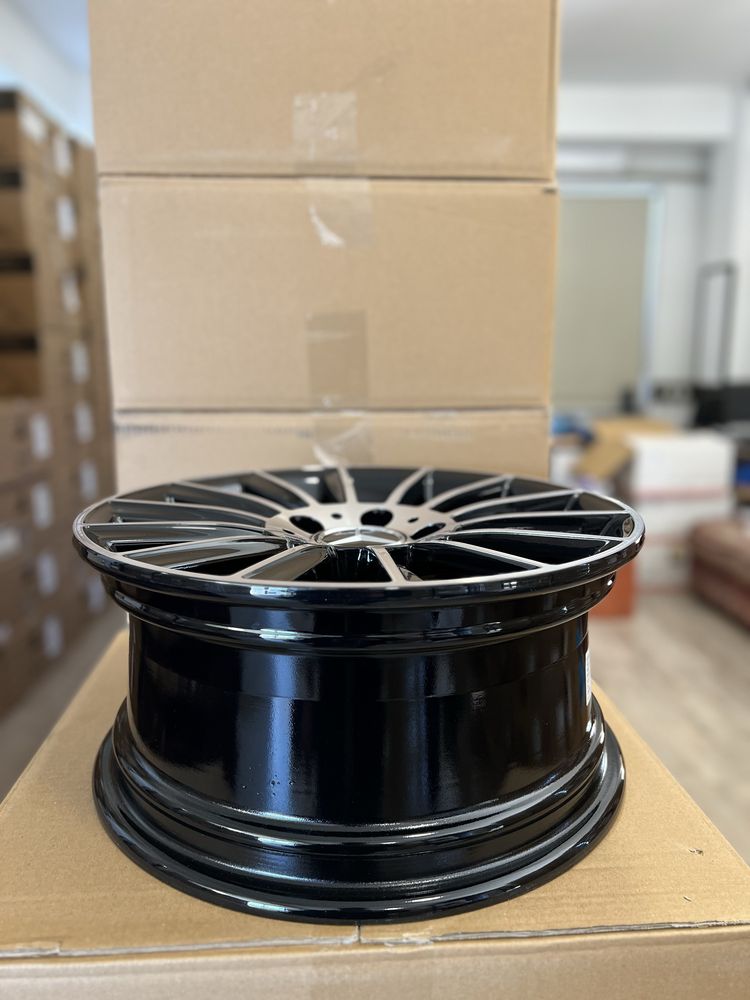 Jante Noi stil turbine R16 pentru Mercedes C A CLA GLA B V VITO E CLK
