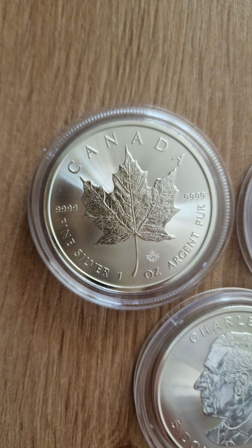 Сребърна монета CANADA