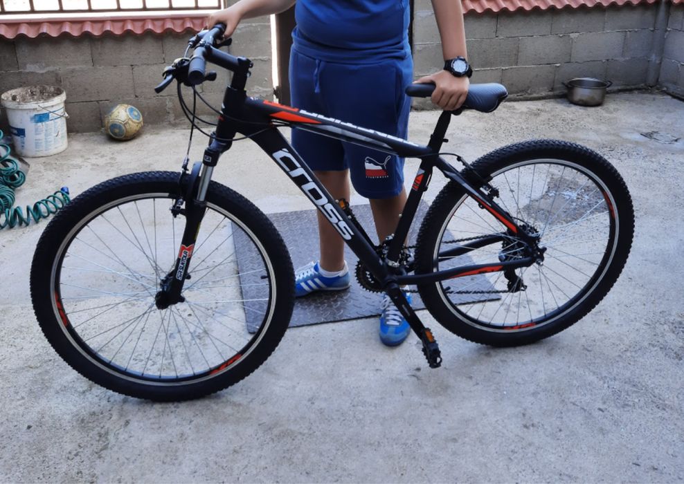 Велосипед CROSS TRACTION SL1 27,5", 460 мм, черен