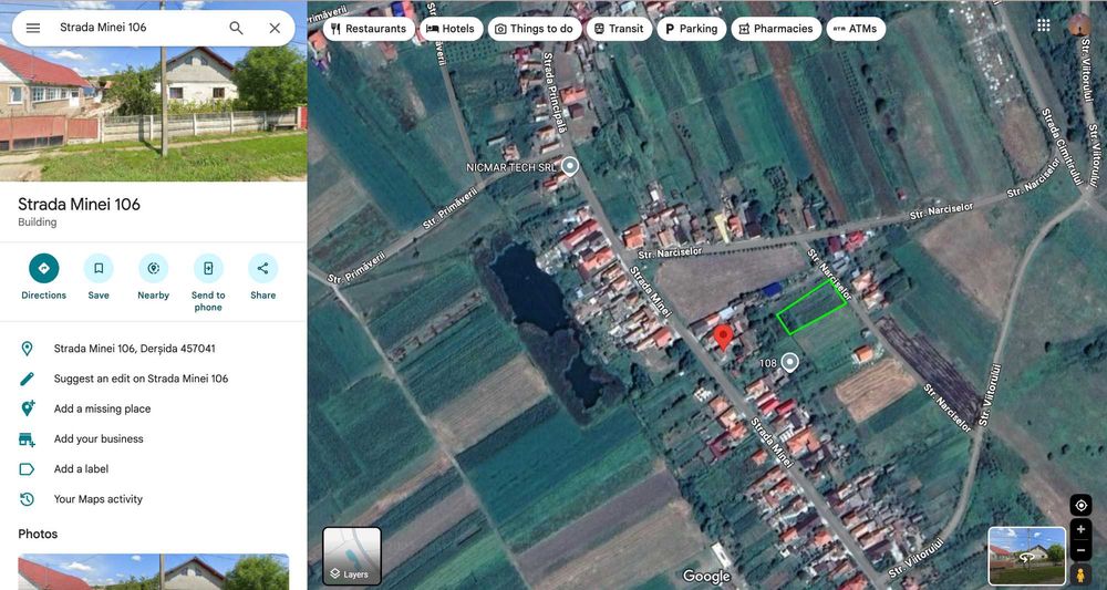 PF Vand Teren, Cc, intravilan, 1753 mp, utilitati, 700euro/ar, Salaj