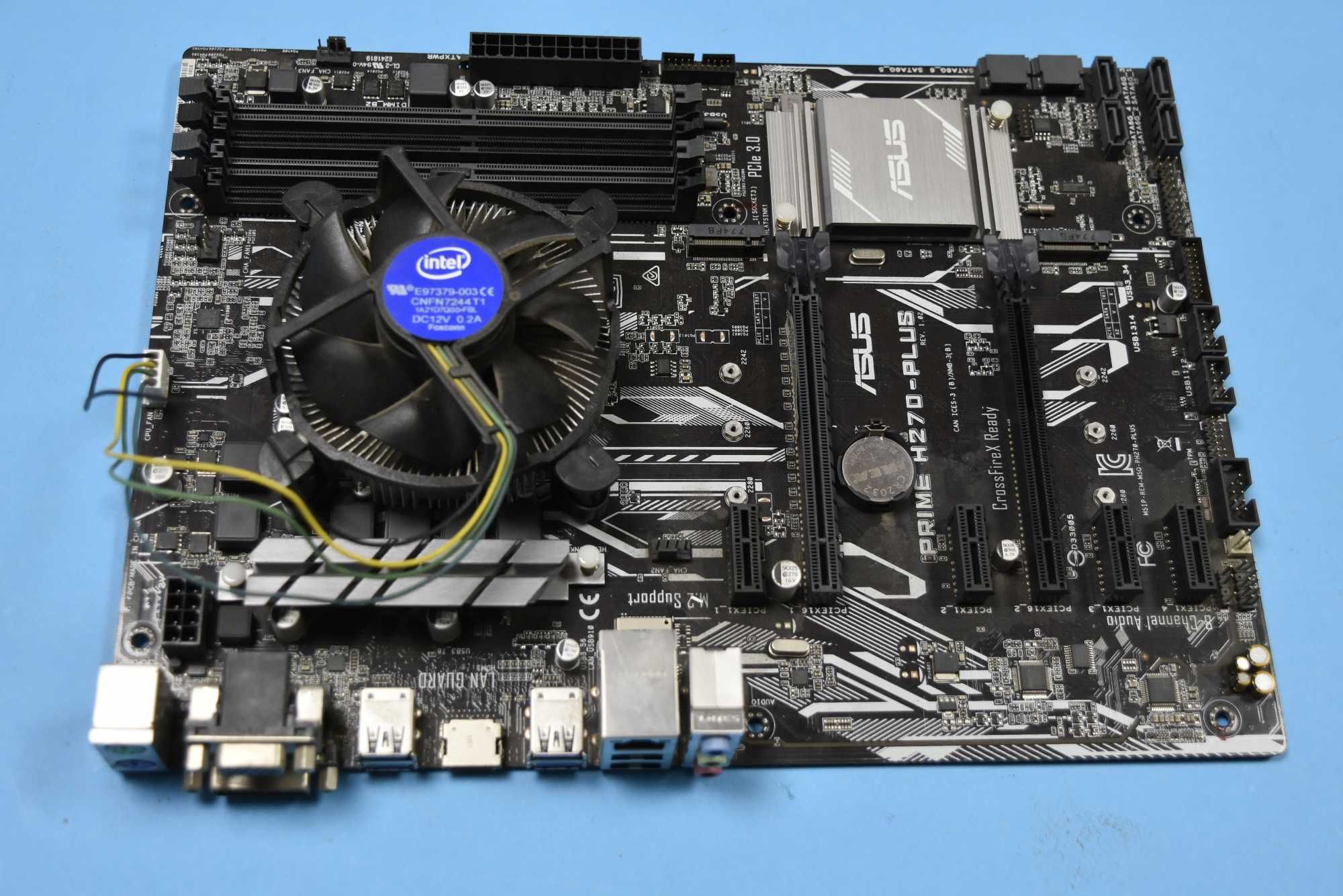 ASUS PRIME H270-PLUS  Дънна платка socket 1150 DDR4 NVME + CPU Celeron