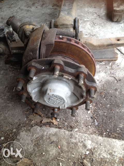 Axe punte semiremorca bpw eco plus mega