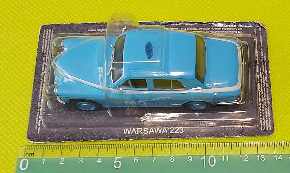 Warsawa 223 Milicja. Цена: 25лв. (1/762). Мащаб 1:43,
