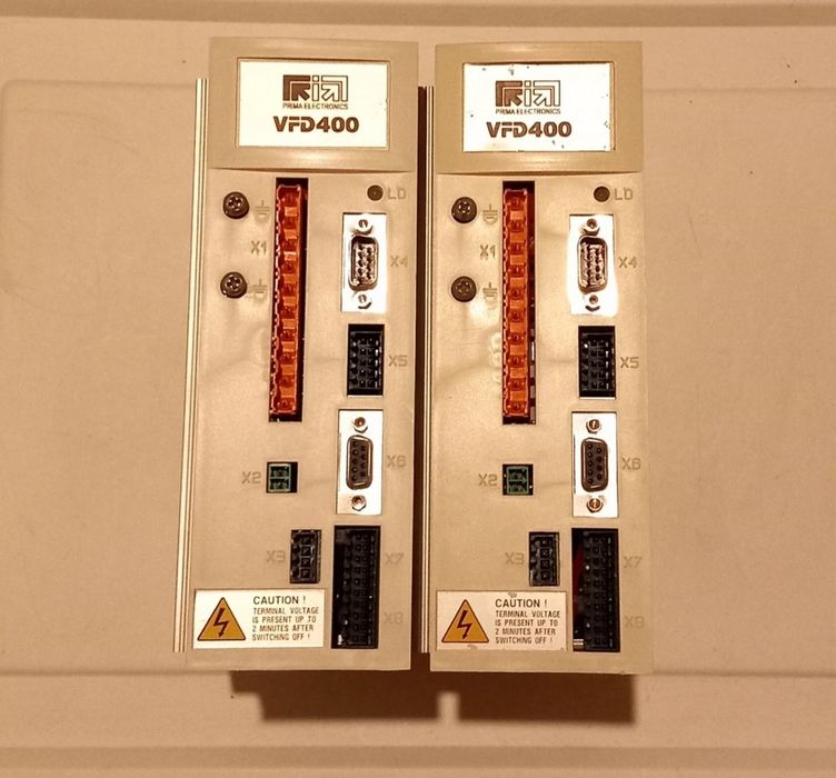 2 x Servodrive (controler) Prima Electronics VFD400 VFD3CRA2005000C