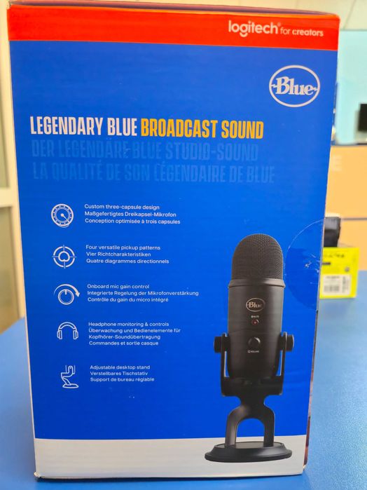 Logitech Yeti Blue for Creators Black