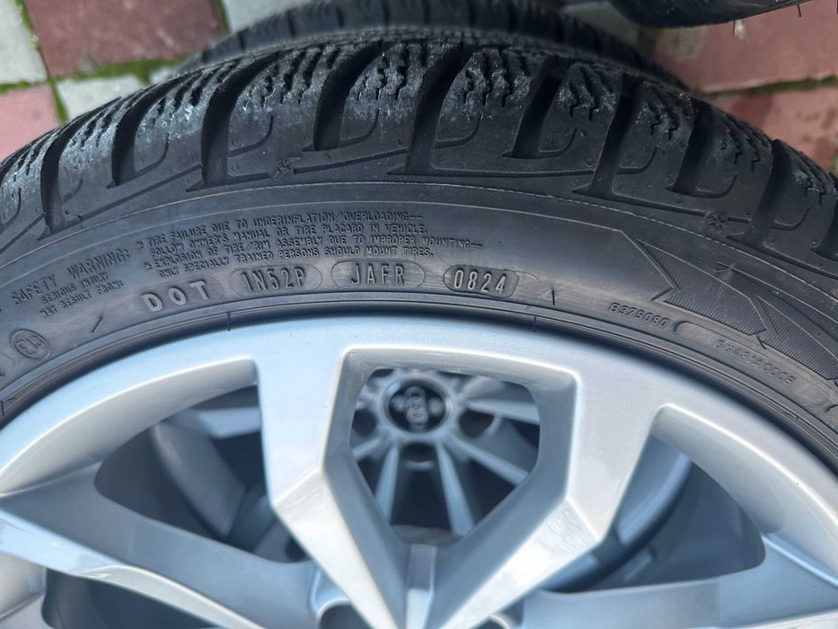 Jante Audi R18 *S-Line* anvelope iarna 245/40/18 Goodyear dot 2024