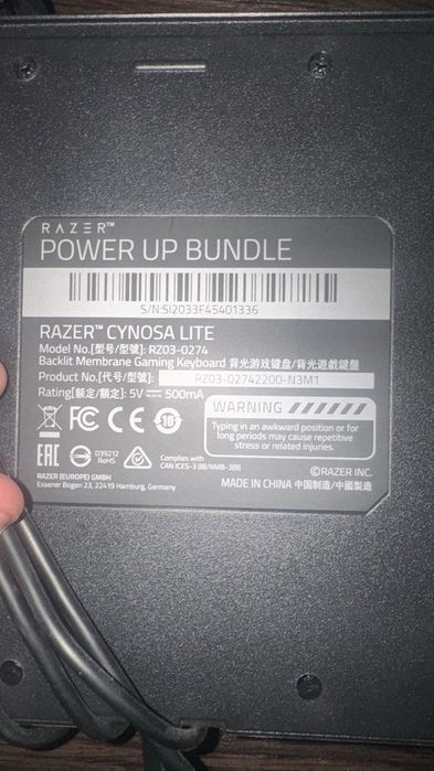 Razer Power Up Bundle – Kit gaming complet