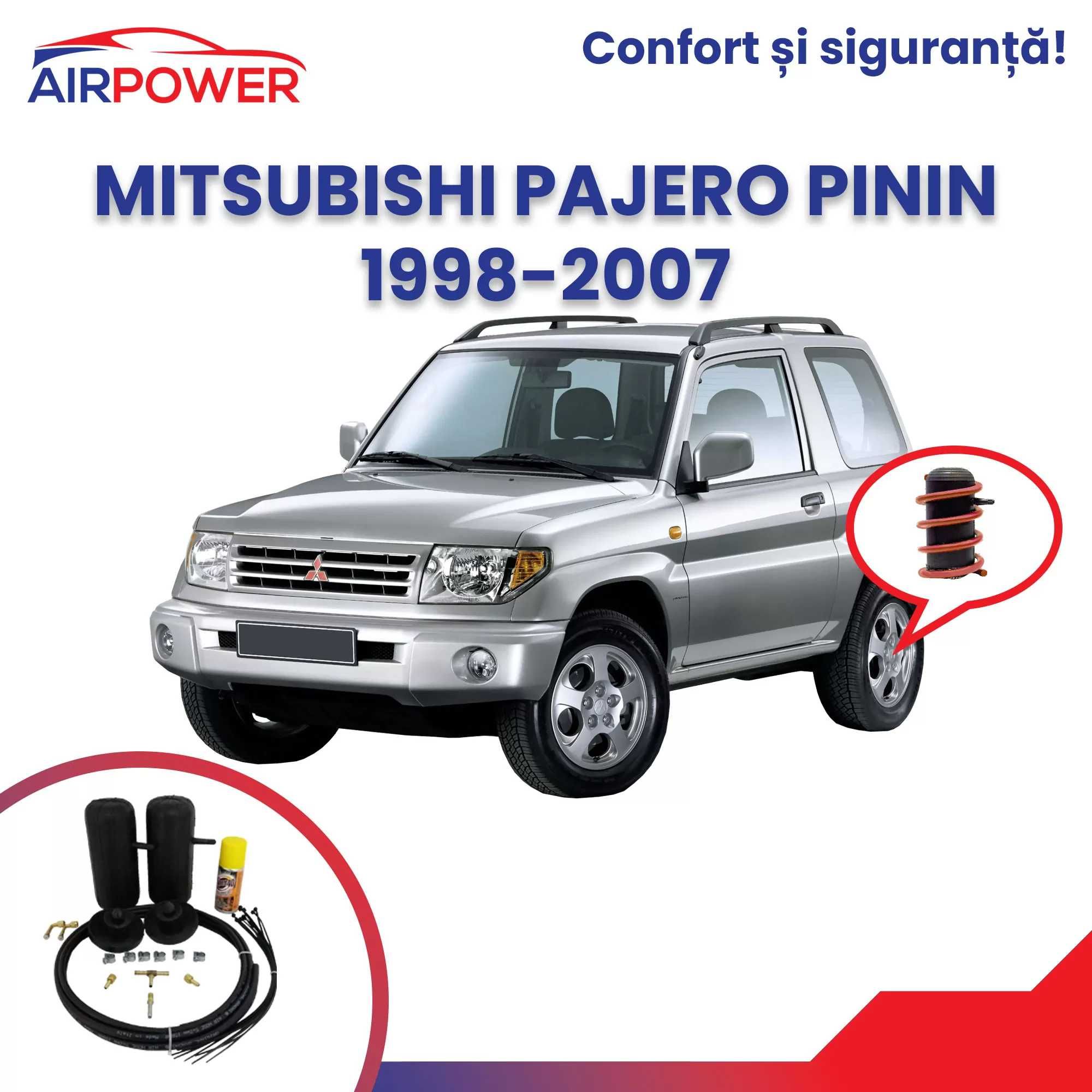 Perne auxiliare, perne auto pneumatice, Mitsubishi Pajero Pinin