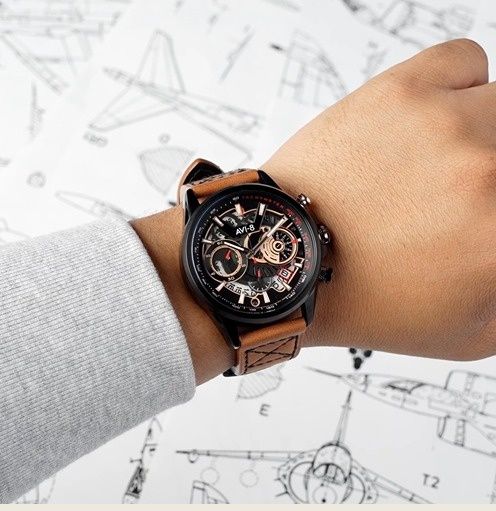 Ceas de Colecție AVI-8 inspirat din aviatie