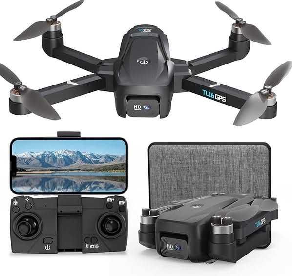Dronă Toladrone TL16GPS cu cameră 4K, dronă cu GPS
