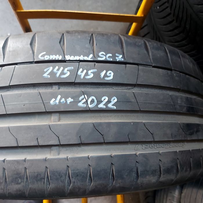 245/45/19"Continental 1бр.гума дот2022