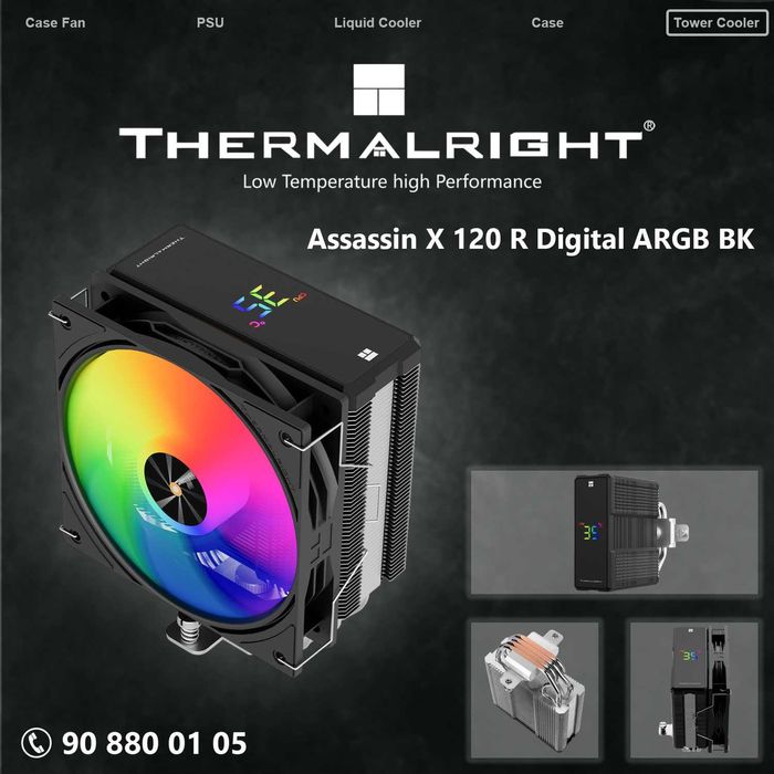 Assassin X 120 R Digital ARGB BLACK/WHITE