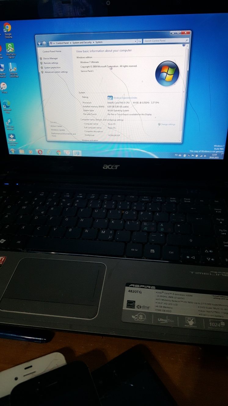 Acer laptop  inte core i5 i7 am  mai multe da care ie interesat dau po