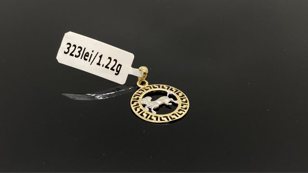 Bijuteria ROYAL : Pandantiv Aur 14K Nou / 1.22 GR / Certificat