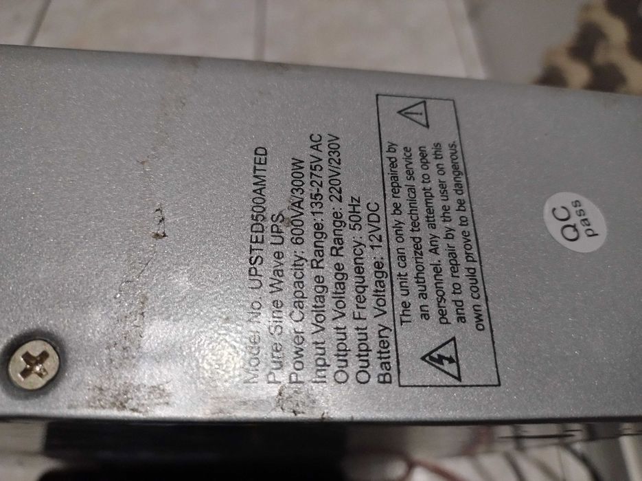 UPS TED plus acumulator