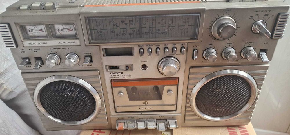 Radio Casetofon vechi TOBISCHI TR - 014LS