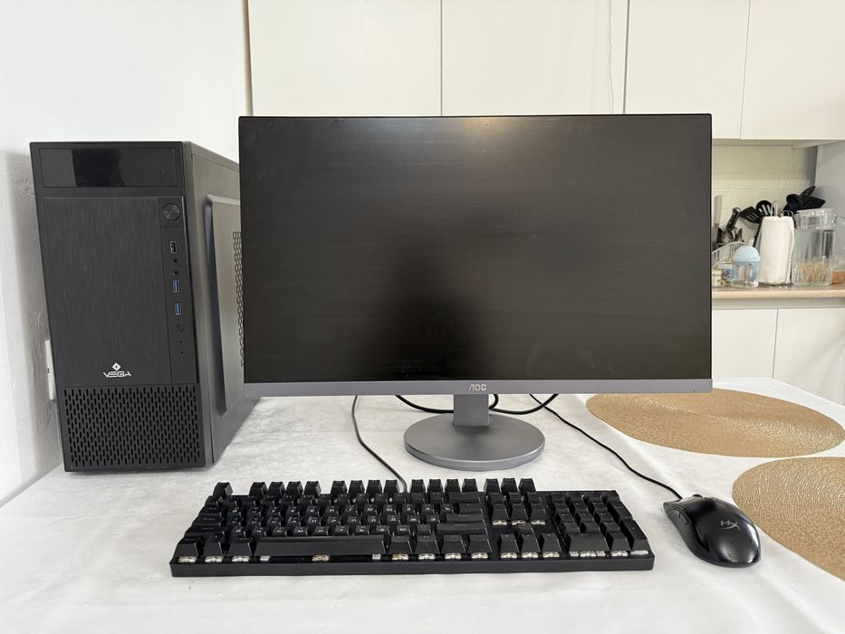 ПРОДАЮ игровой пк + монитор — 250 000 тг