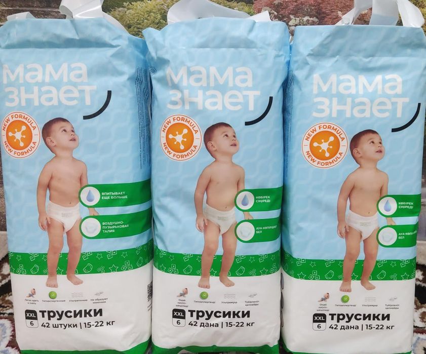 Трусики Мама Знает 6 (XXL) 42 шт