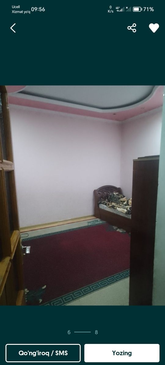 Sergili maxallada yaqin atrofda moshina bozori yoju universiteti yaqin