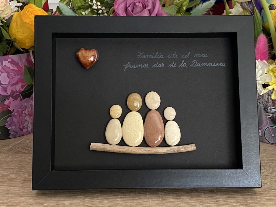 Tablouri handmade din pietre - Pebble Art - Cadouri Personalizate