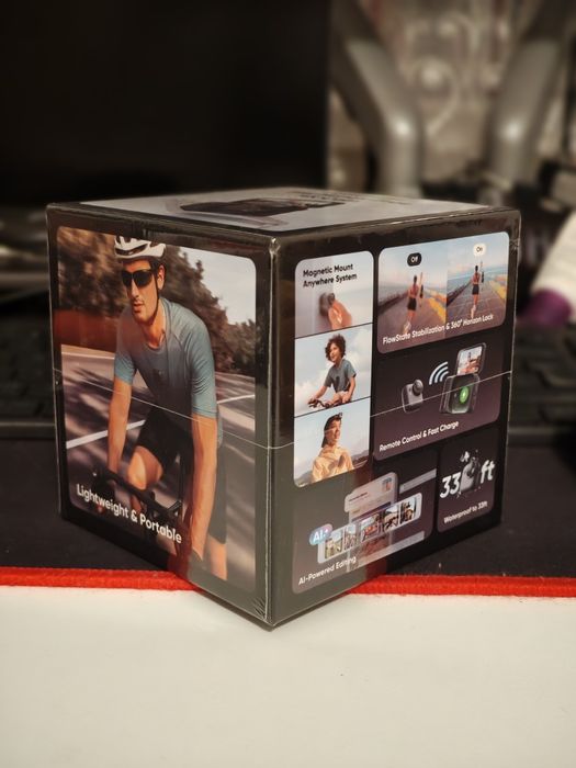 Insta360 Go Ultra black SIGILAT GARANTIE 11.2027 +256GB Sandisk Extrem