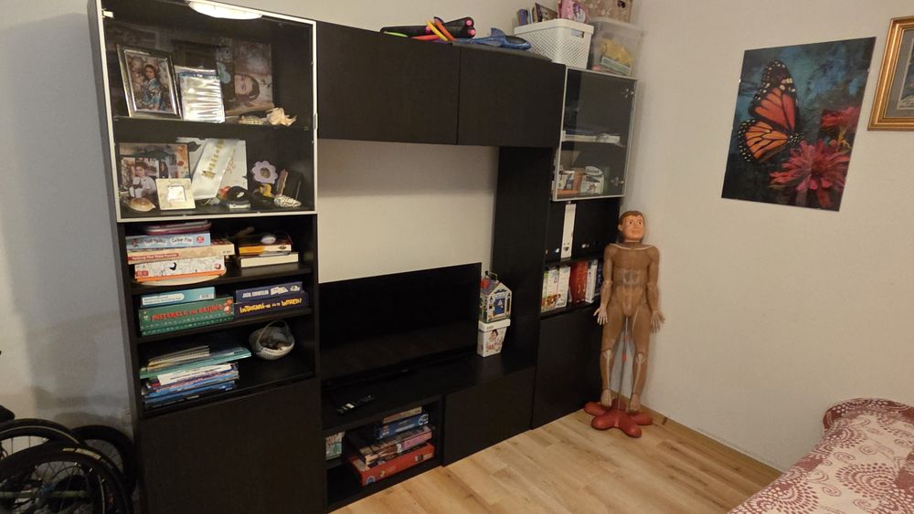 Biblioteca ikea 240cm latime
