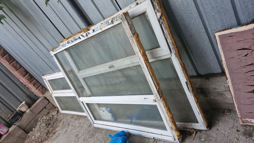 Продам пластиковые окна буу в хорошем состоянии. Платикалык терезе ...