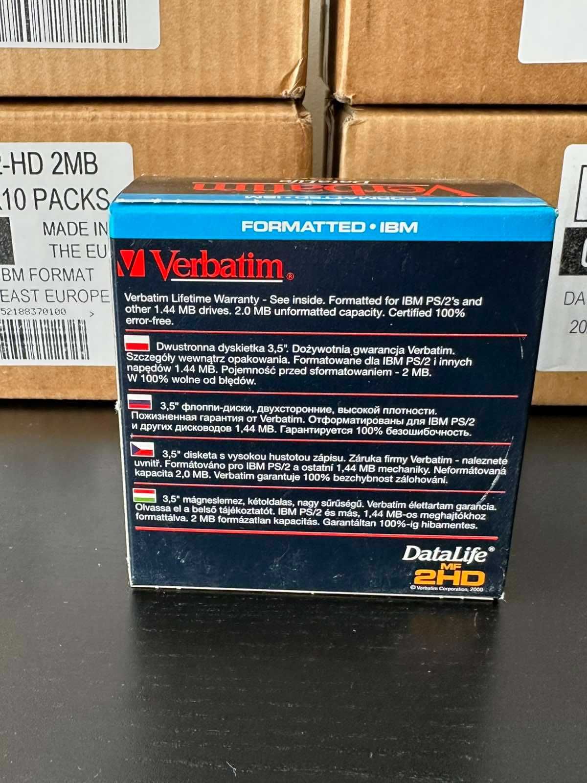 Флопи Дискети Verbatim Data Life MF 2HD 1.44MB