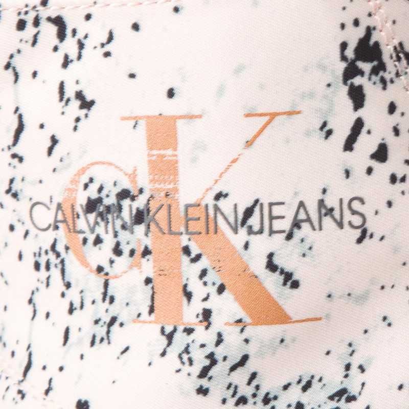 %ПРОМО% CALVIN KLEIN № 38 – Дамски сникърси "PALE PINK & BLACK" нови