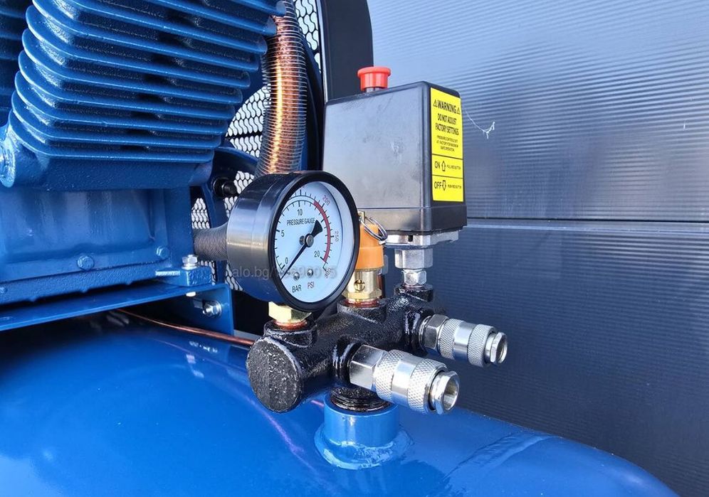 Компресор за въздух 500л.7.5 KW / 10 HР / 12.5 бара.