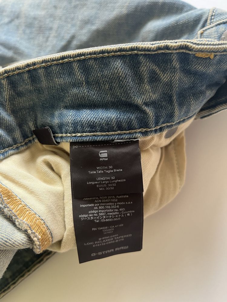 G Star RAW : Loic Relaxed Tapered - 32/33 Нови / Оригинал